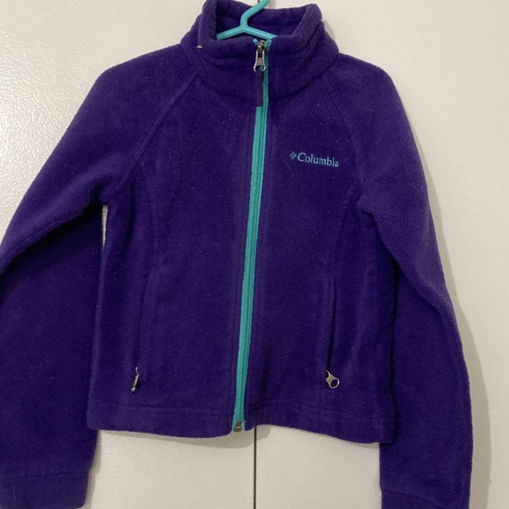Columbia Purple Fleece Jacket 4-5